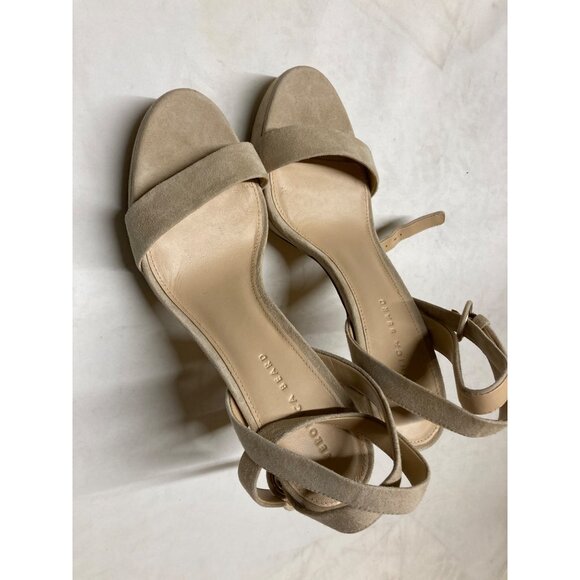 Veronica Beard Suede Ankle Strap Stiletto Sandal Darcelle Women Size 11M US NEW - Picture 4 of 7